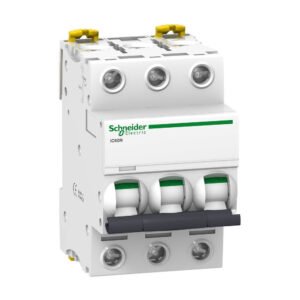Interruptor termomagnético 3x63A 20/10/6kA 240/400/440V tipo C IC60N DIN Schneider Electric