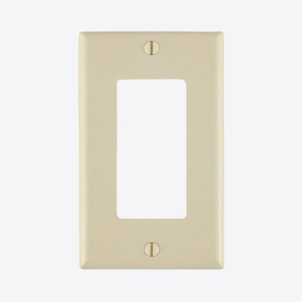 PLACA SIMPLE DECORA NYLON 80401-NI LEVITON MARFIL