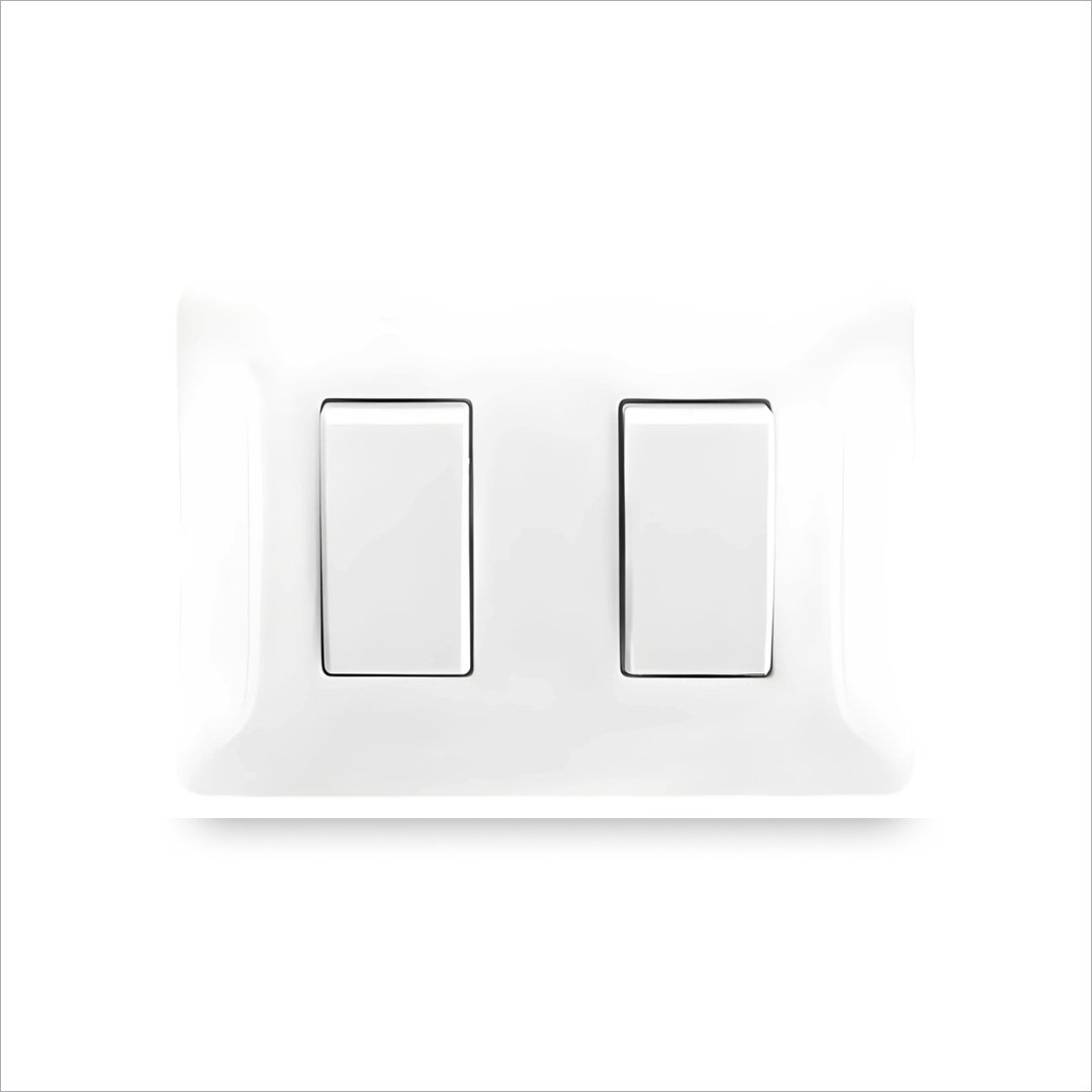 INTERRUPTOR DOBLE EMPOTRAR