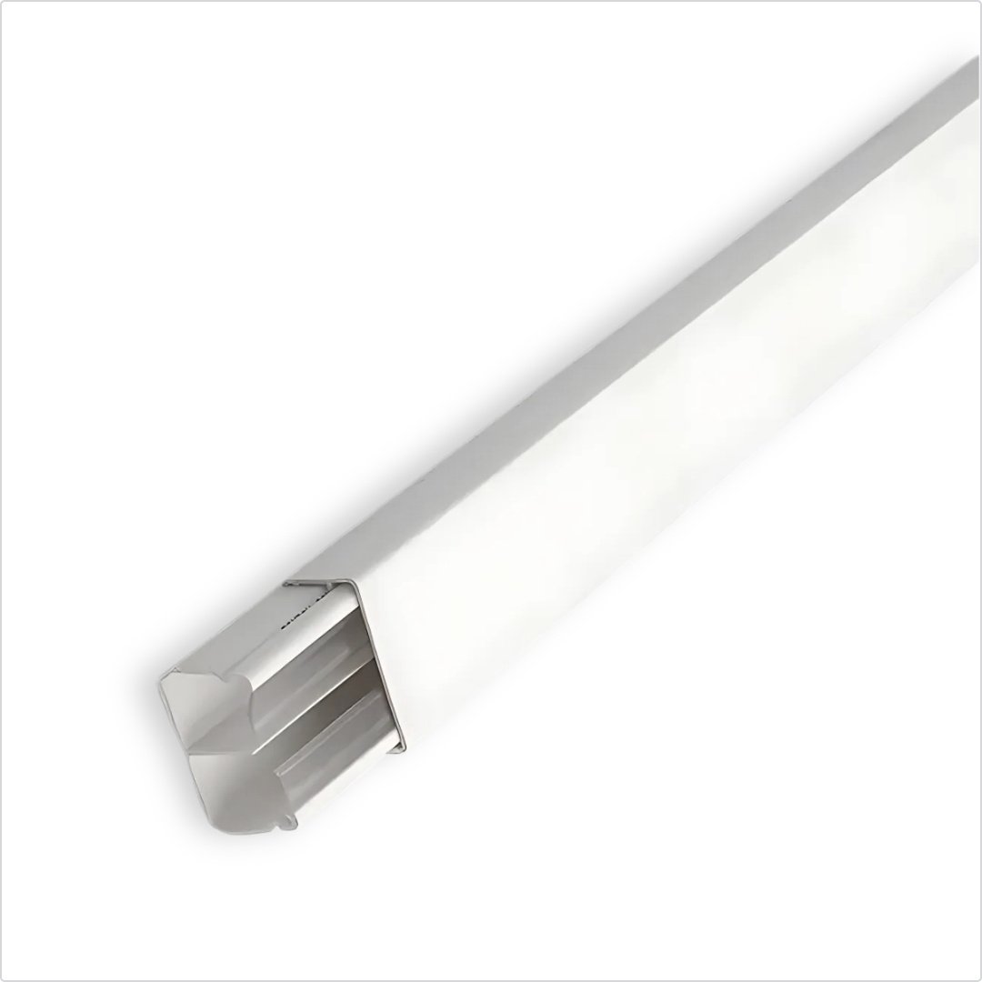 CANALETA BLANCA CON DIVISION