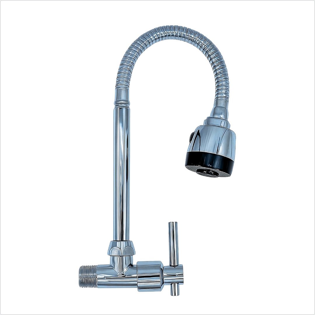 LLAVE PARA LAVADERO P/FLEXIBLE CROMADO