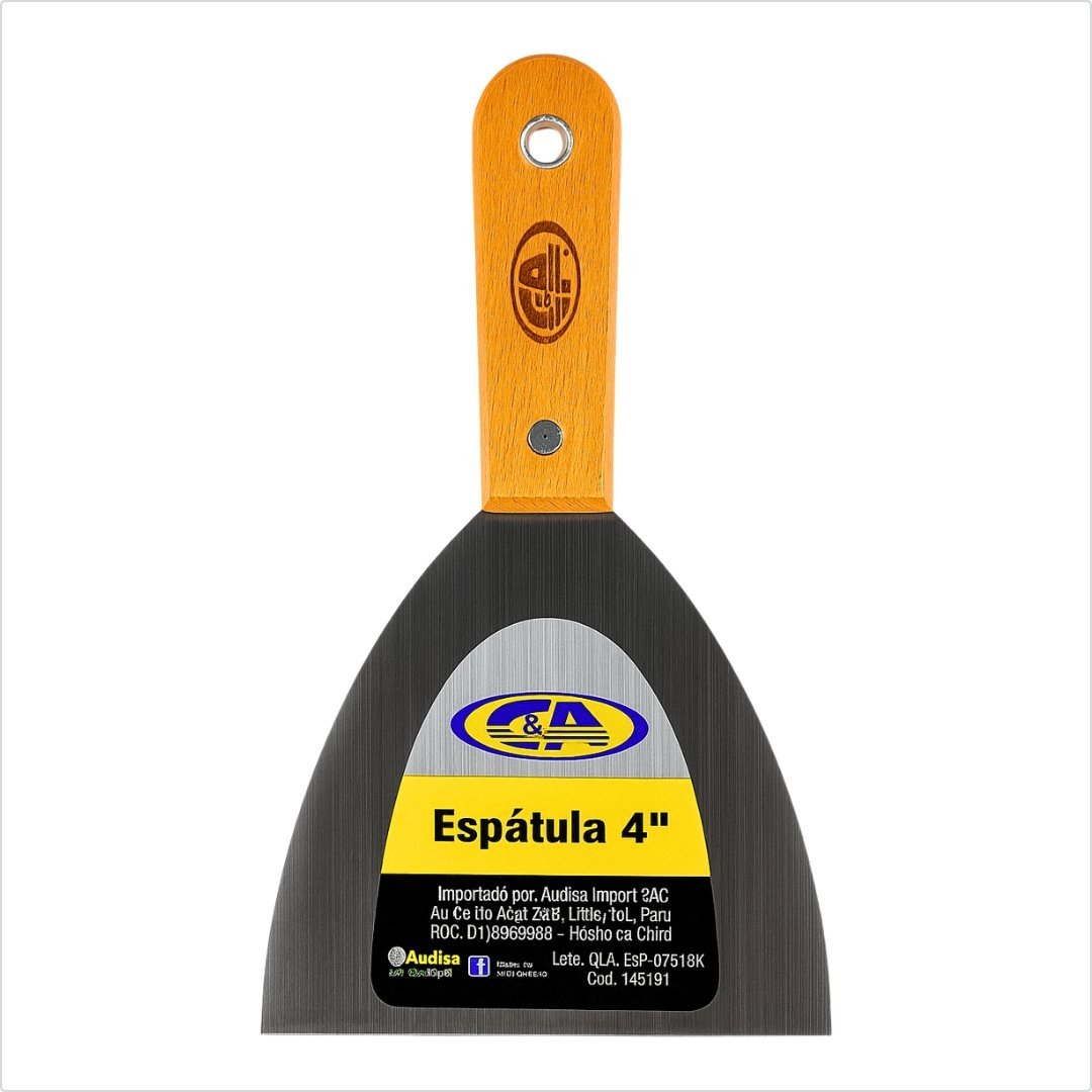ESPATULA MANGO DE MADERA
