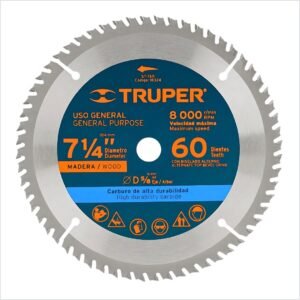 DISCO SIERRA 7 1/4" PARA MADERA CENTRO 5/8"