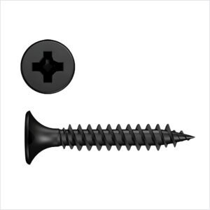 TORNILLO DRYWALL P/F NEGRO