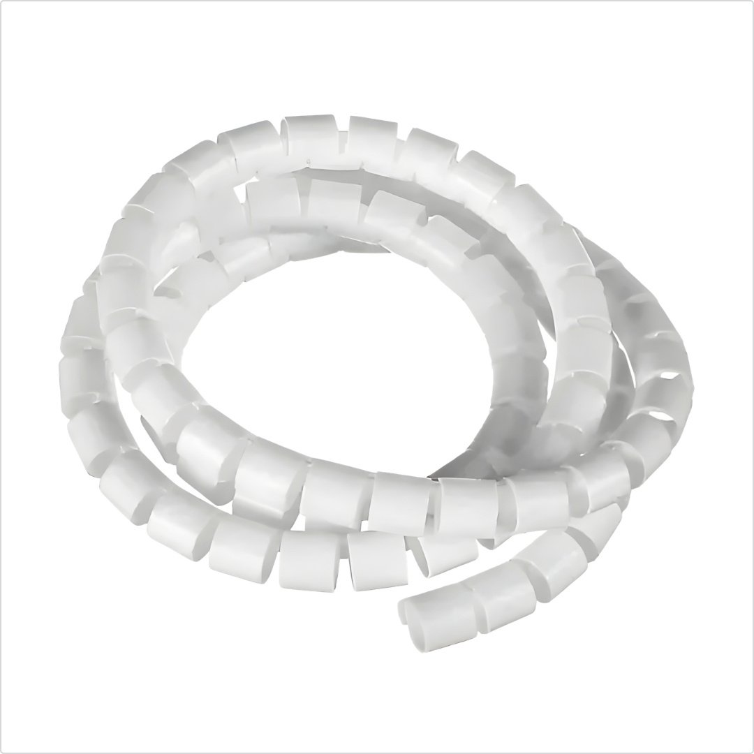 TUBO ESPIRAL ORGANIZADOR BLANCO